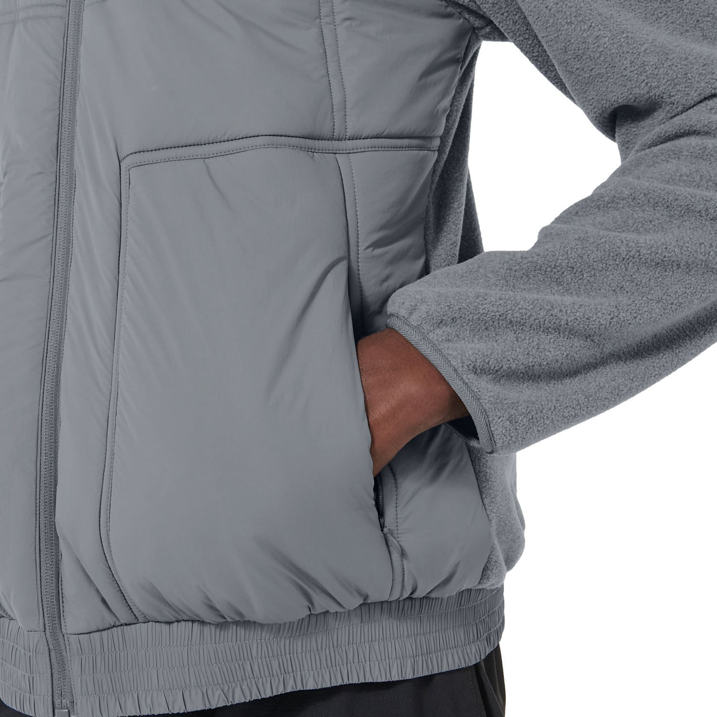 Chaqueta Acolchada para Hombre Jetty Gris