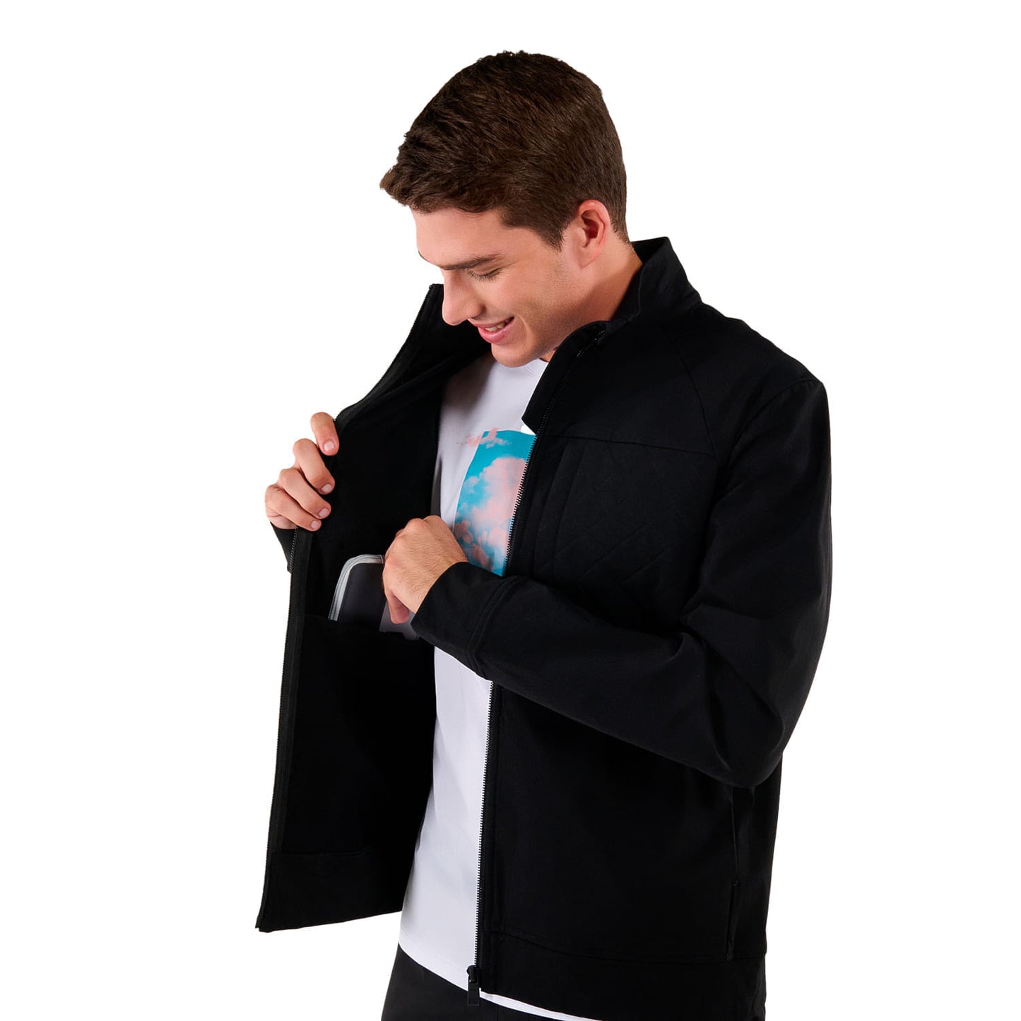 Chaqueta para Hombre Galicya Negra