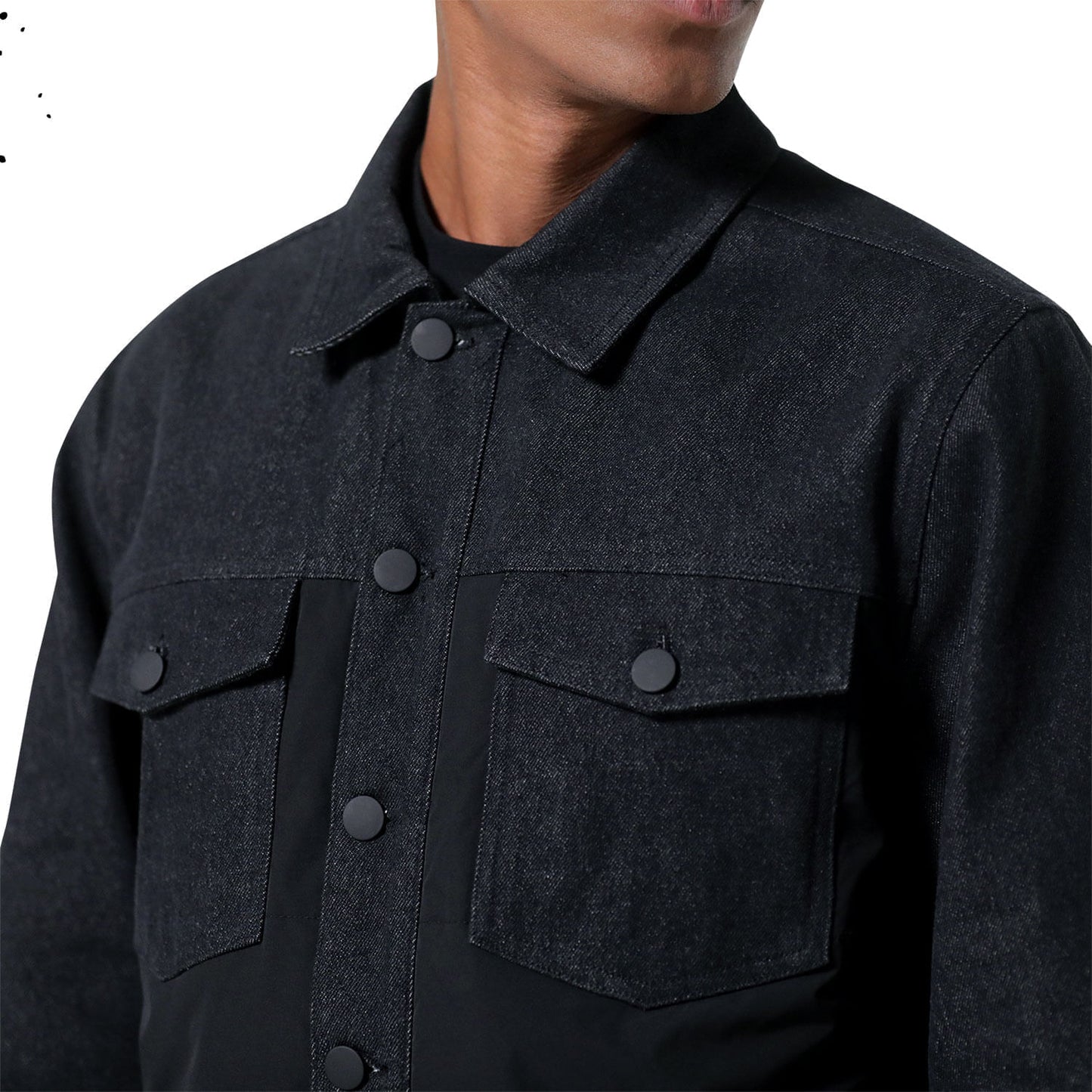 Chaqueta Denim Unisex Indonesia Acolchada