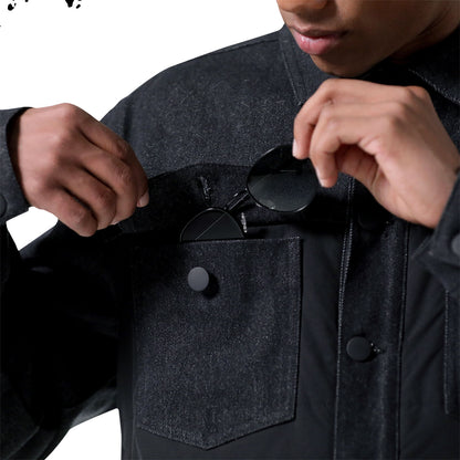 Chaqueta Denim Unisex Indonesia Acolchada