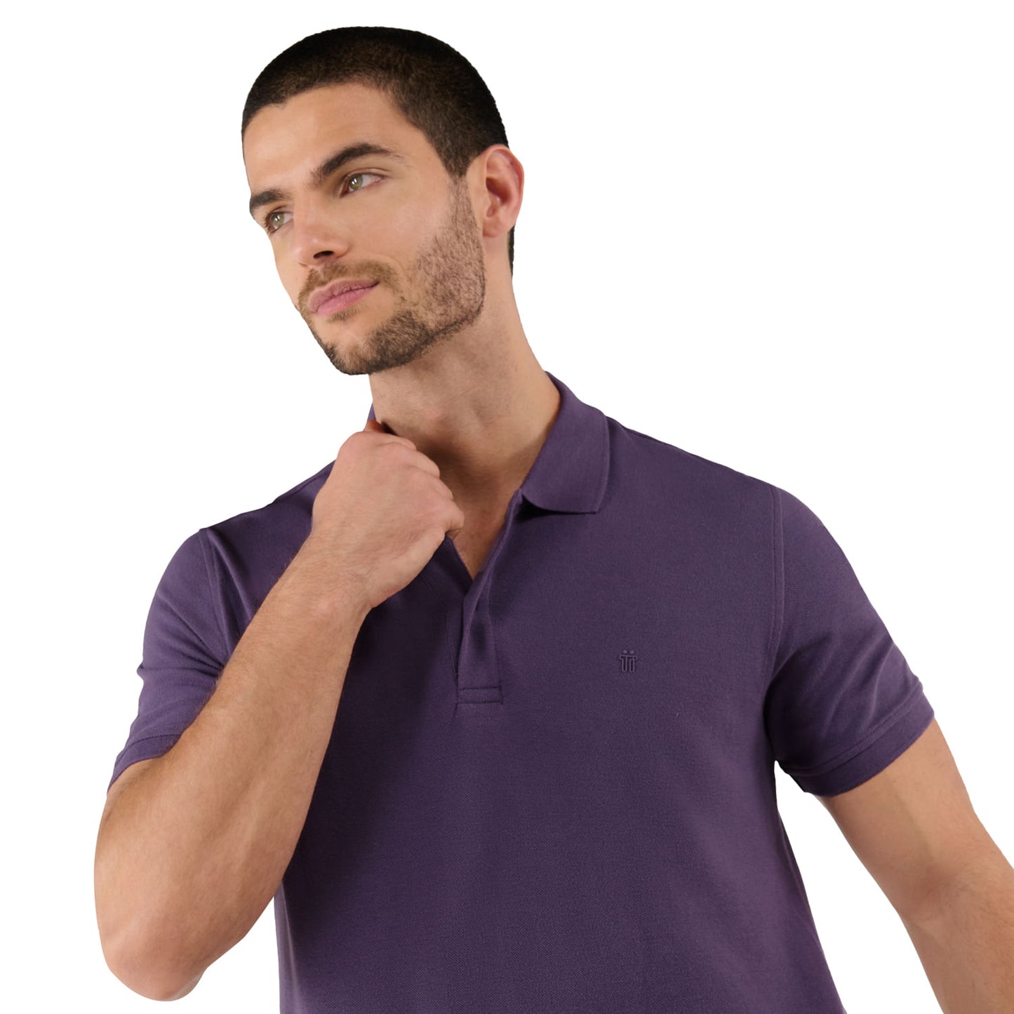 Camisa Polo Spencer para Hombre Morada