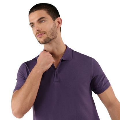 Camisa Polo Spencer para Hombre Morada