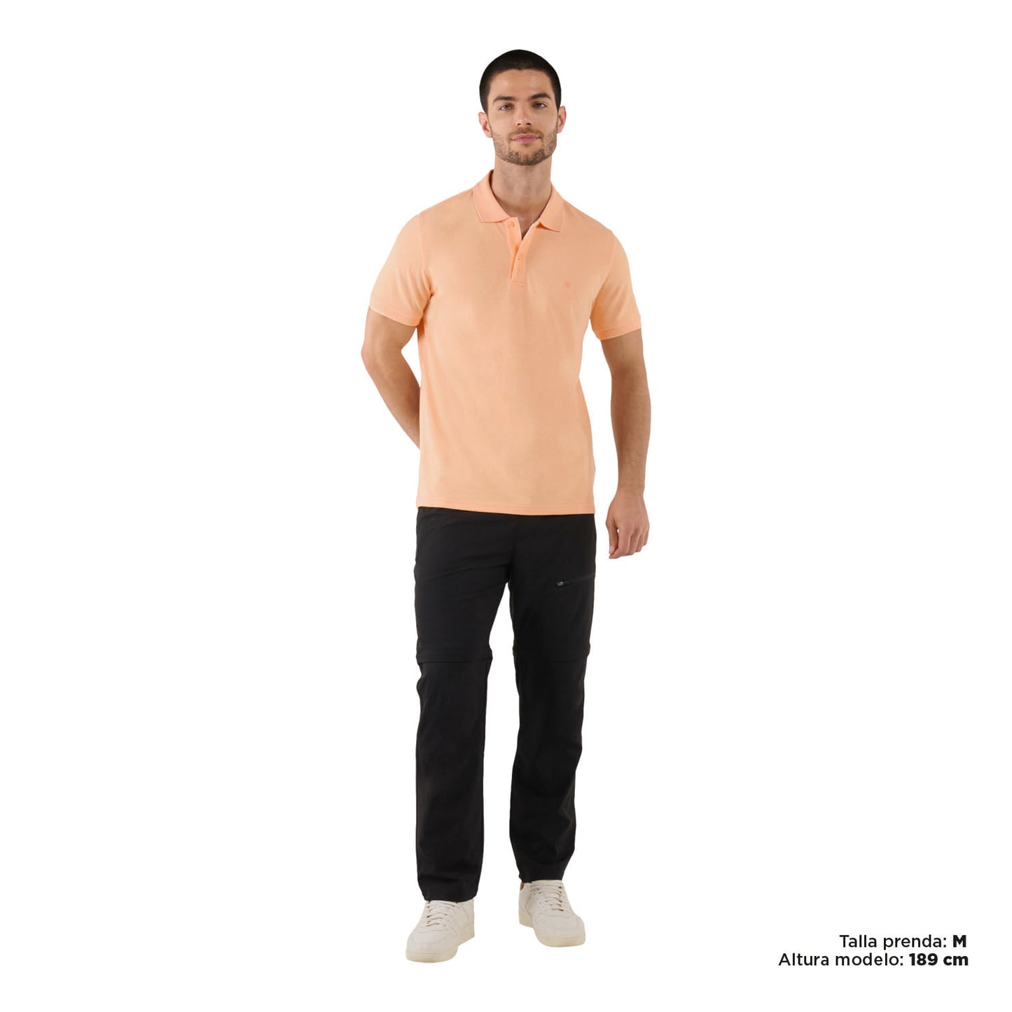 Camisa Polo Spencer para Hombre Durazno