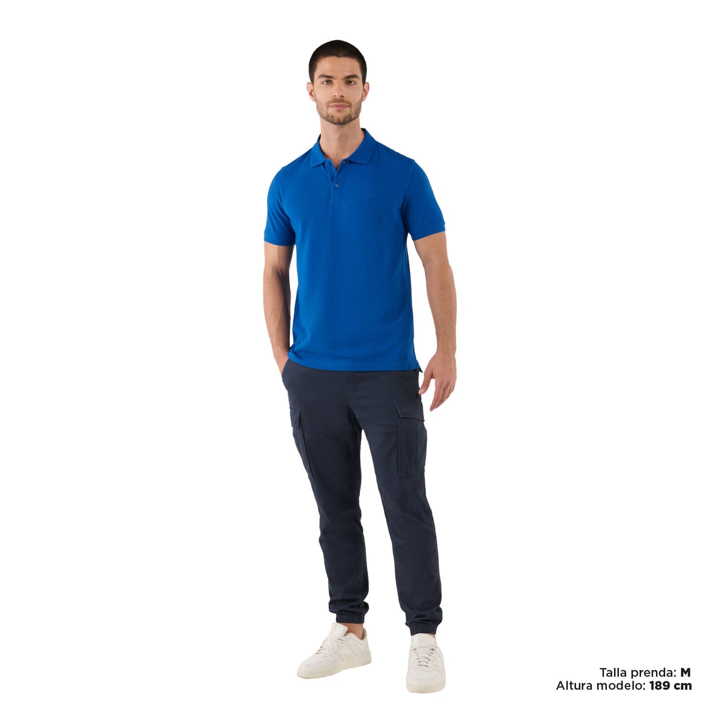 Camisa Polo Spencer para Hombre Azul