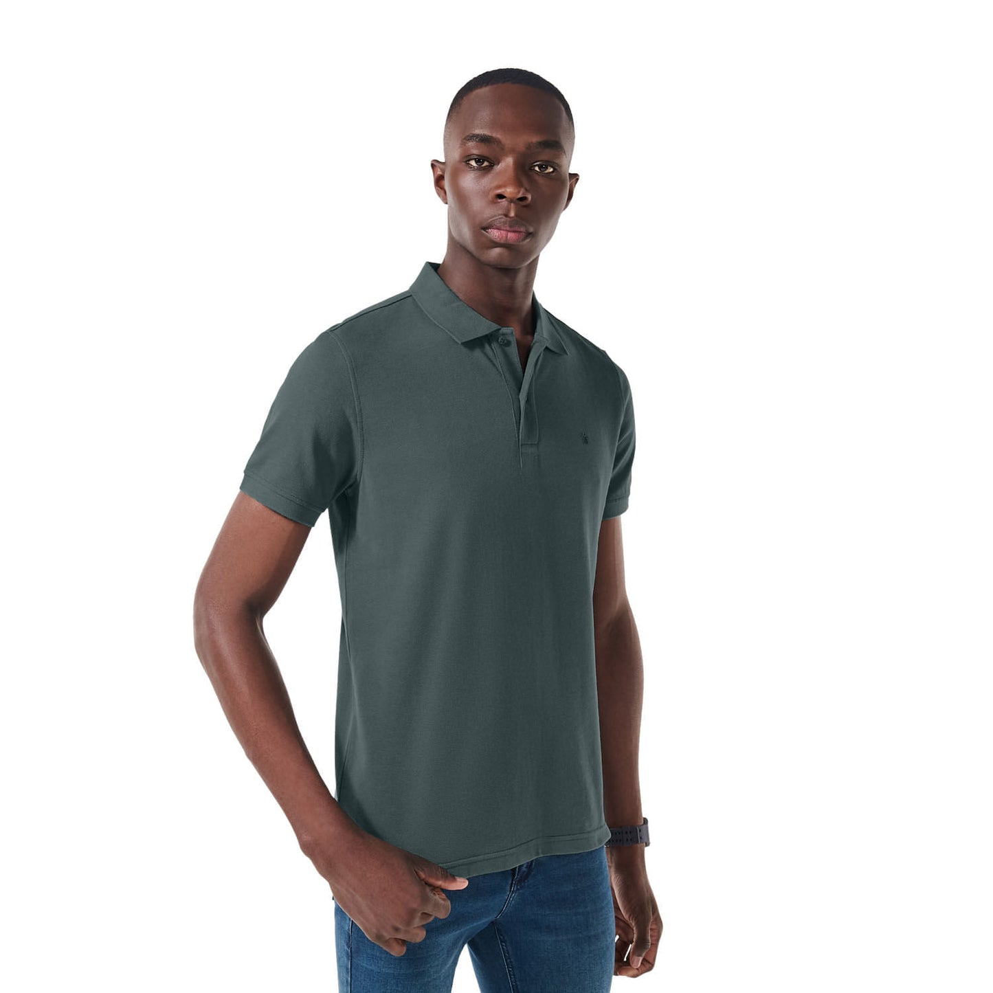Camisa Polo Spencer para Hombre Verde
