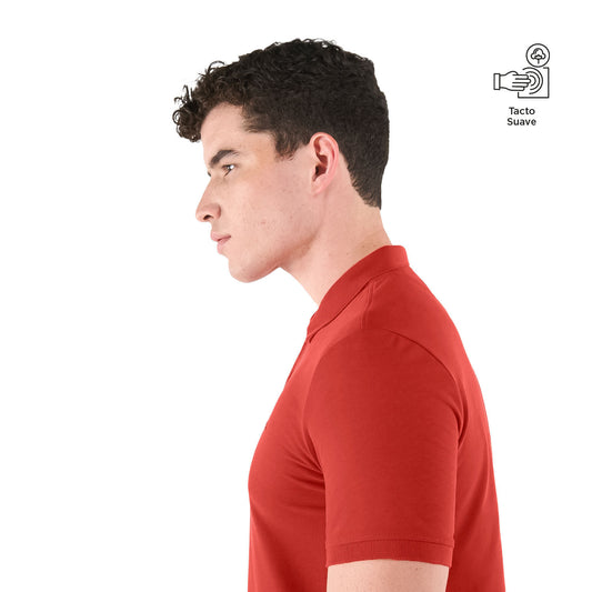 Camisa Polo Mormol para Hombre Roja