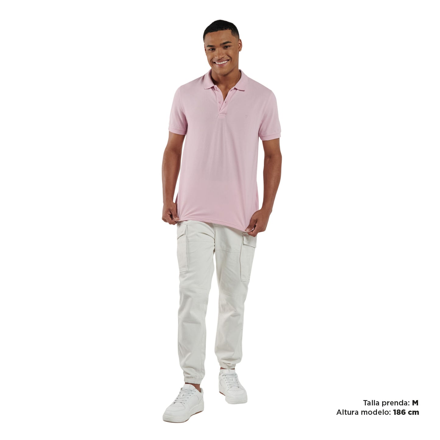 Camisa Polo Mason Rosada Hombre