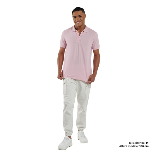 Camisa Polo Mason Rosada Hombre
