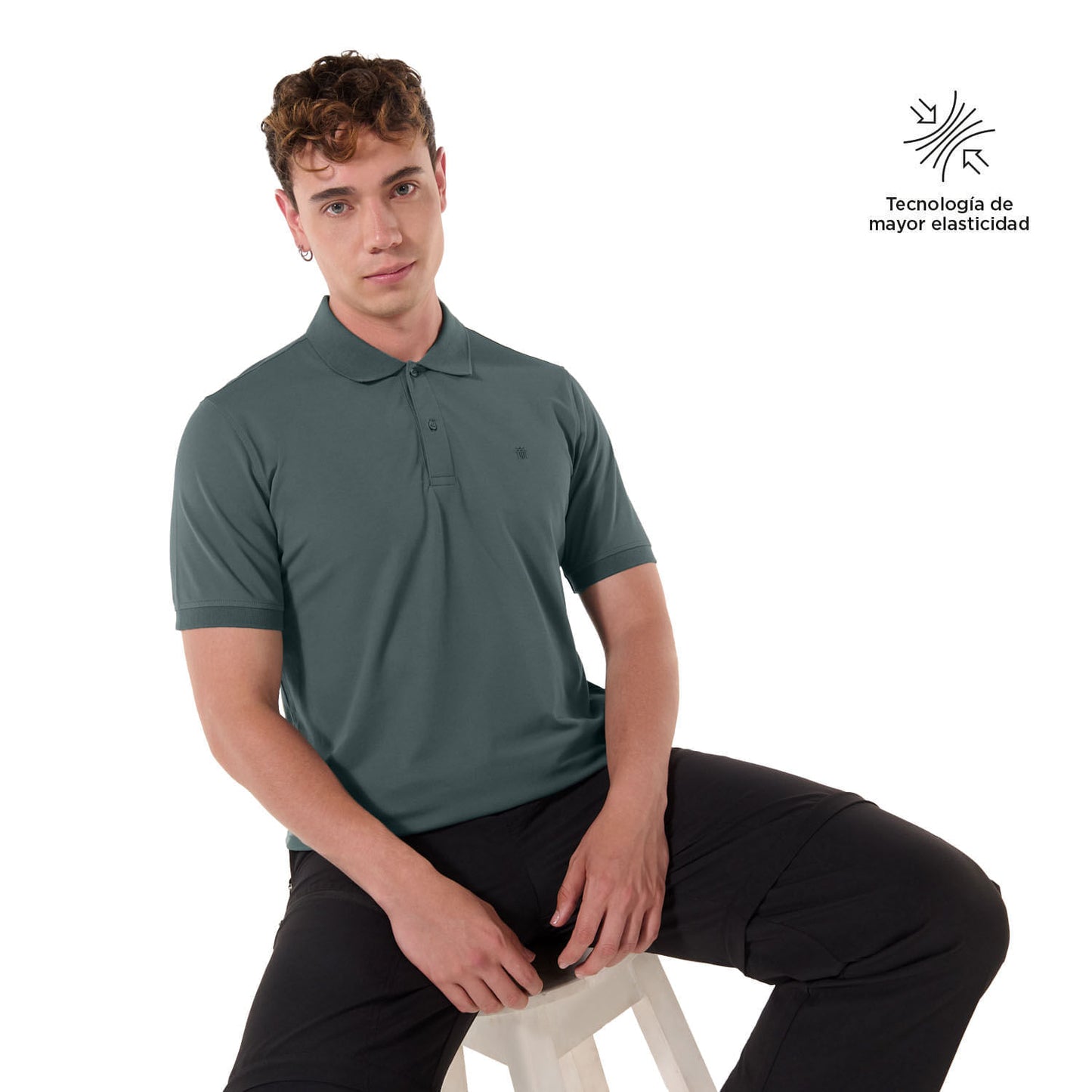 Camisa Polo Mason para Hombre Verde