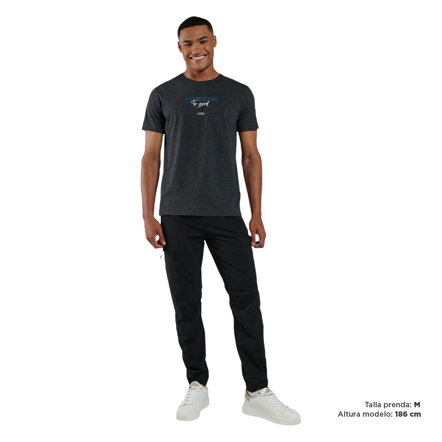 Camiseta para Hombre Atena Gris