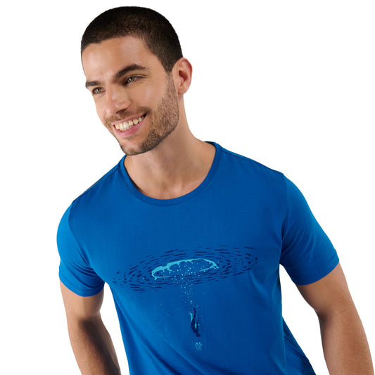 Camiseta para Hombre Atena Azul
