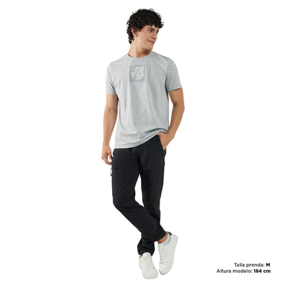 Camiseta para Hombre Primen Gris