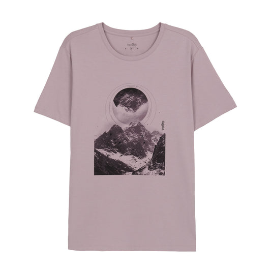 Camiseta Estampada para Hombre Primen Rosada