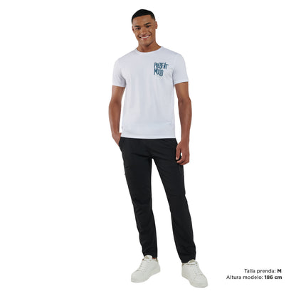 Camiseta para Hombre Mozartpro Blanca