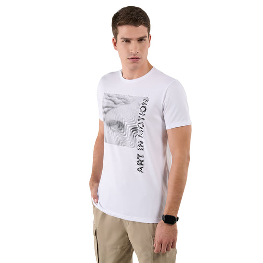 Camiseta branca masculina Mozartpro