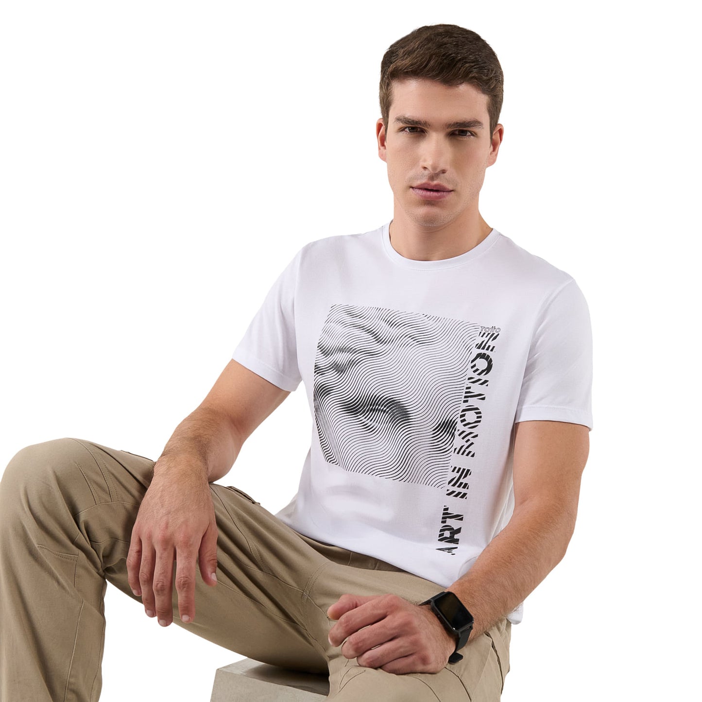 Camiseta para Hombre Mozartpro Blanca