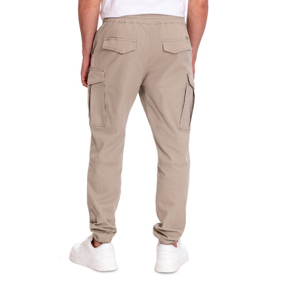 Calça Cargo Bege Masculina Karwi