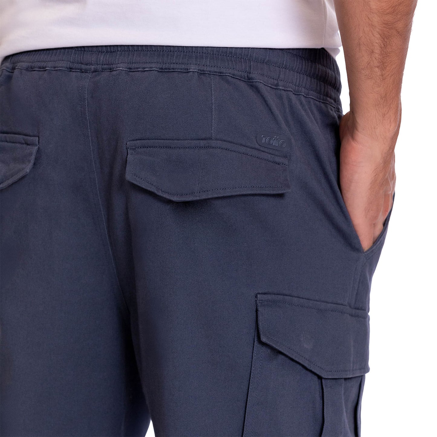 Calça Cargo Masculina Karwi Azul