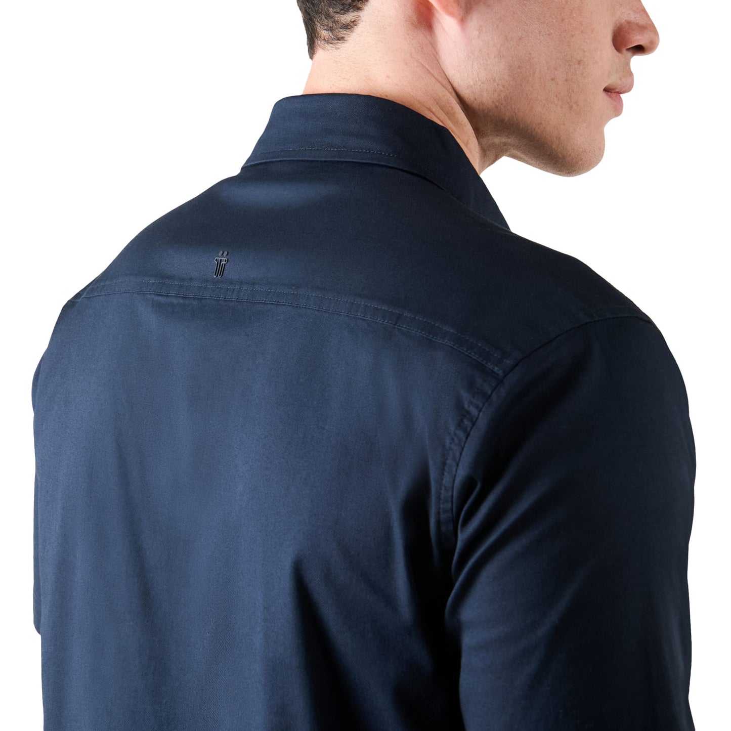 Camisa para Hombre Manga Corta Garnet Azul