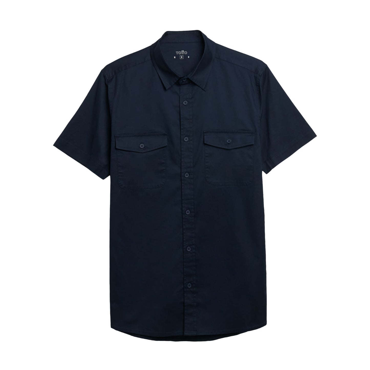 Camisa para Hombre Manga Corta Garnet Azul