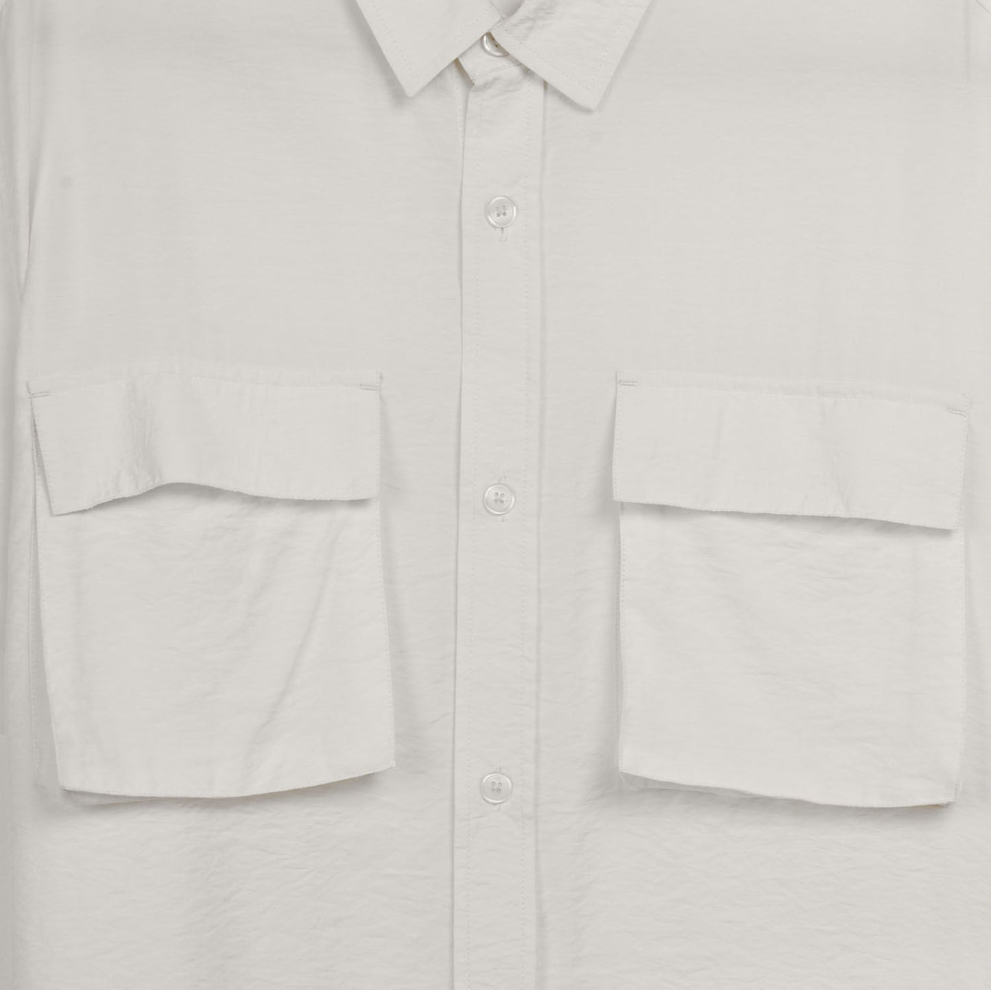 Camisa Manga Corta Derby para Hombre Blanca