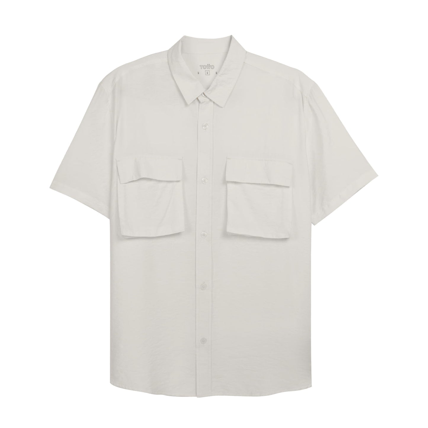 Camisa Manga Corta Derby para Hombre Blanca