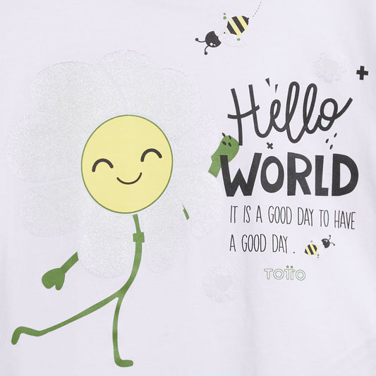 Camiseta para Niña Salak 2 Blanca