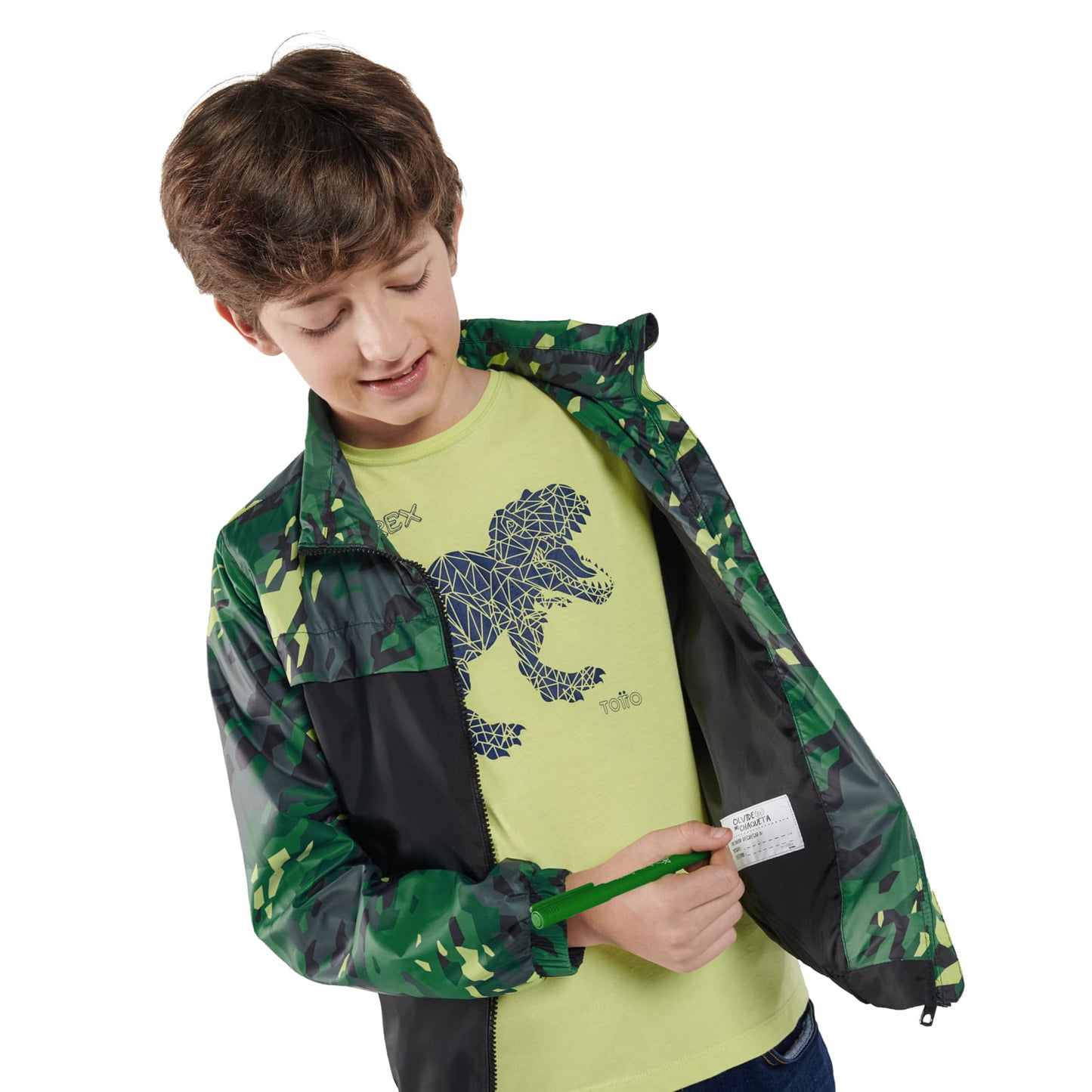 Chaqueta para Niño Praylle Verde