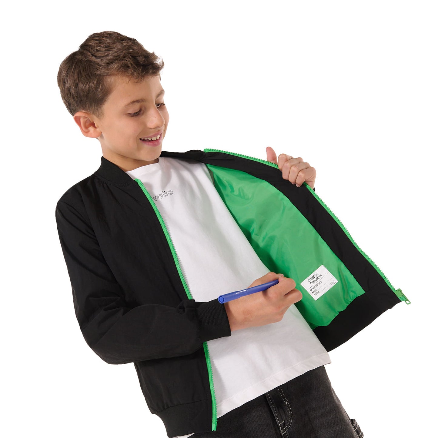 Chaqueta para Niño Ariccia Negra