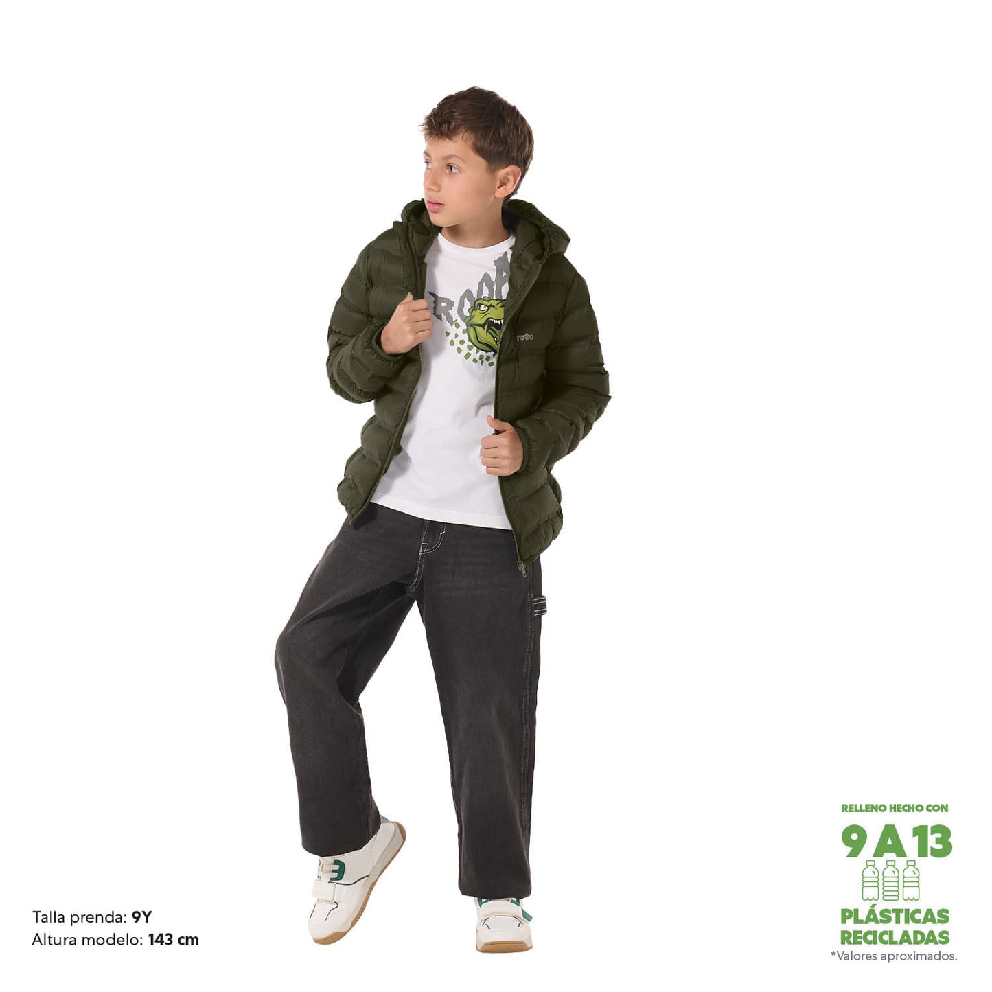 Chaqueta para Niño Colorkid 2.0 color Verde