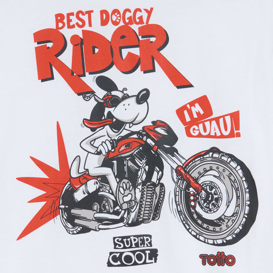 Camiseta para Niño Proyecty 2 Blanca