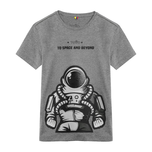 Camiseta cinza Projecty para meninos