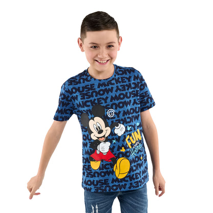 Camiseta para Niño Mickey Fun Azul